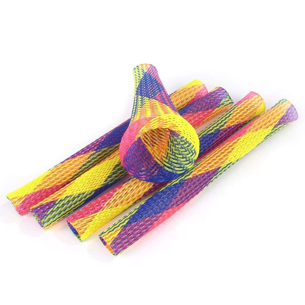 Игрушка для кошек, нейлоновая пружина, набор для взаимодействия с кошками, пружинная трубка