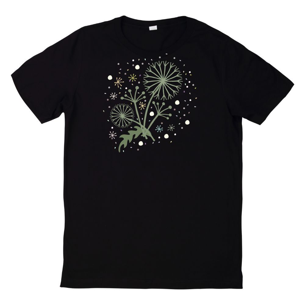 T-Shirt Pusteblume Pflanzensamen LöwenzahnWird in neuem Fenster oder Tab geöffnet