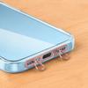 Xiaomi Новый ультратонкий металлический патч-прокладка для шнурка телефона из нержавеющей стали, прочные зажимы для шнурка для подвешивания, аксессуары для коннектора безопасности мобильного телефона