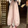Quick-drying Bloomers Women's Summer New High-waisted Loose and Thin Casual Radish Pants Nine-point Wide-leg Nezha Pants