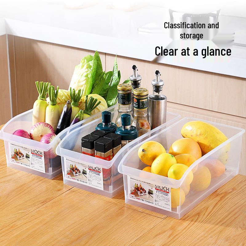 Clear Plastic Refrigerator Storage Drawer for Eggs and Food