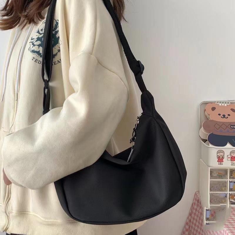 Instagram College Student Crossbody Bag Class Leisure Backpack Single Shoulder Bag Japanese Bag Female Retro Postman Bag Male