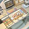 New Large Cute Capybara Cartoon Mouse Pad Non-Slip Rubber Office Decoration Mousepad Kawaii Anime Desk Mat Room Rug Keyboard Pad
