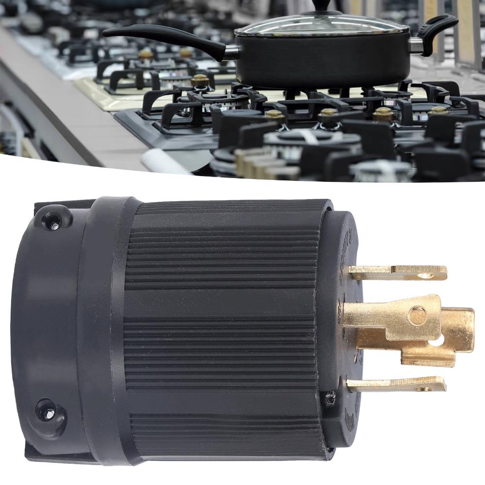 Адаптер-вилка 30А 277-480В 4-контактная промышленная вилка с блокировкой Адаптер с фиксацией Вилка с блокировкой Питание генератора