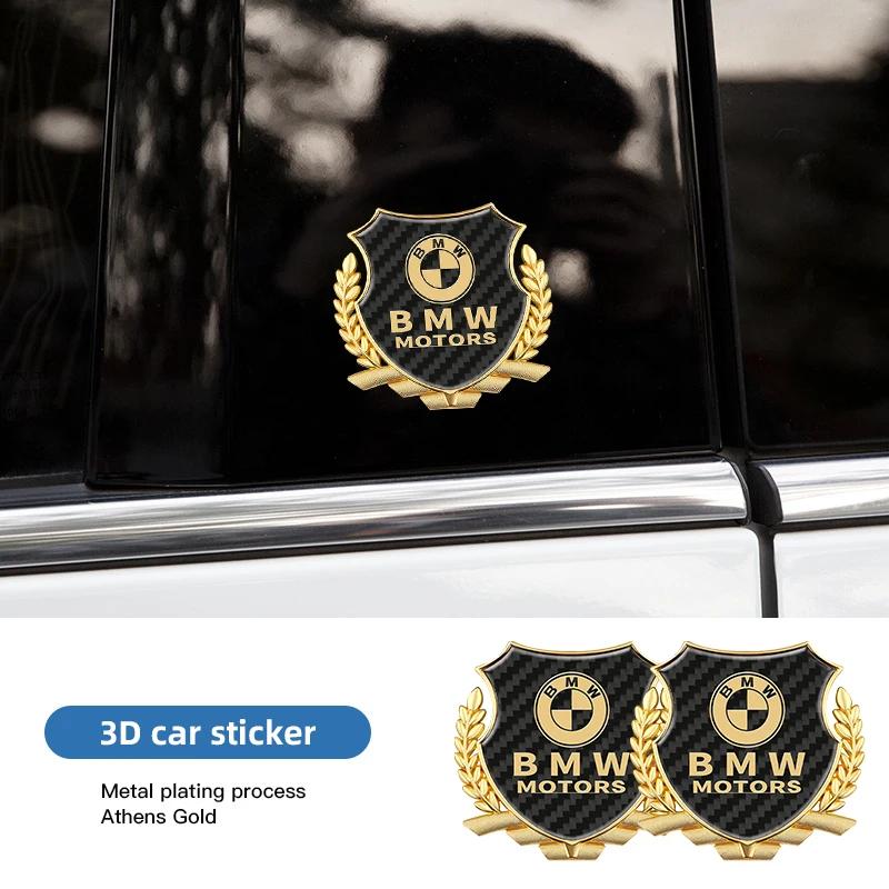 Car Emblem Badge Stickers Decoration Accessories For BMW X1 X2 X3 X5 X4 X6 X7 G30 G20 G32 G11 G12 F40 F30 F20 F10 F34 F07 F44 HX9