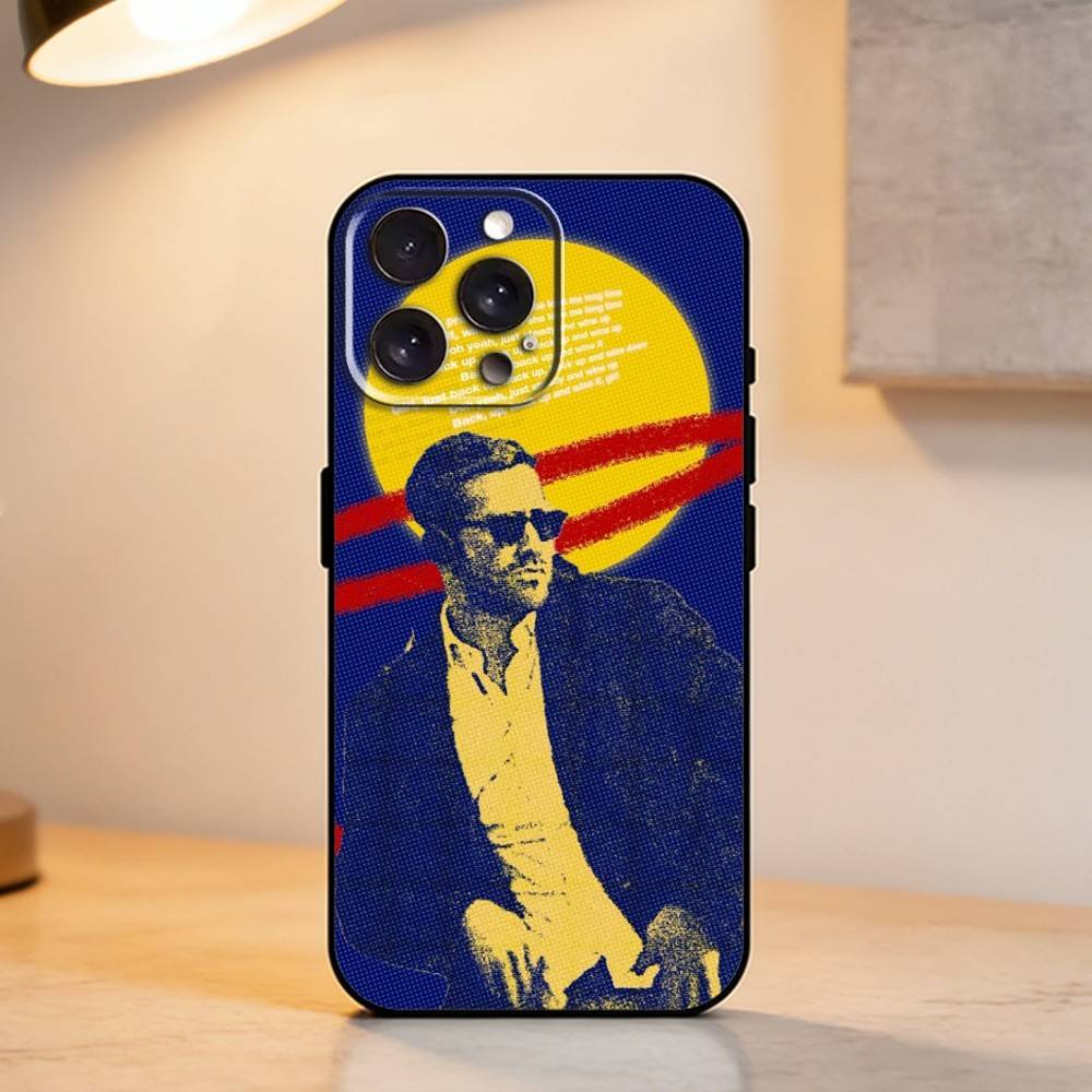 J-Джейк Джилленхол Чехол для телефона для iPhone 17,16,15,14,13,12,11 Plus,Pro Max,XS,Мягкий силиконовый черный чехол