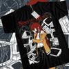 Летняя Модная Трендовая Футболка Steins Gate Футболка Курису Макисэ Девушка Кавайи Ваифу Аниме Футболка Футболка Стритвир Оверсайз Футболка
