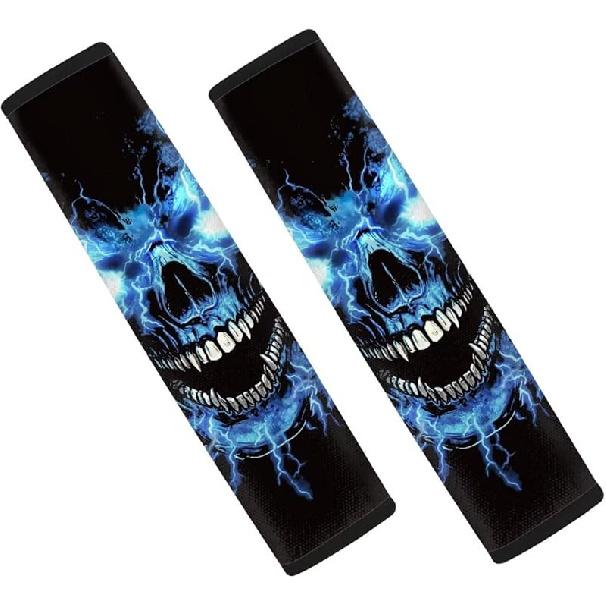 SEANATIVE Винтажный Американский Флаг Печать Накладка на Ремень Безопасности Автомобиля Защитный Чехол на Ремень Безопасности Комплект из 2 шт. Декор Салона Автомобиля