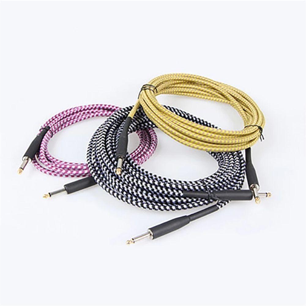 Bass Cable Color Noise Reduction Line Guitar Cable Audio Cable Electric Guitar Cable