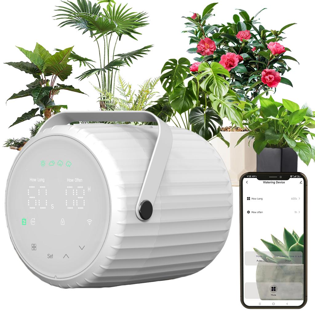 Smart Automatic Watering System Plant Waterer for 5+ Potted Plants APP Voice Assistant Control