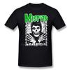 Футболка The Misfits I Want Your Skulls Футболка Панк-рок группы Хлопок Высокое качество Базовая футболка с круглым вырезом Топы
