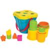 Playgro Shape Matching Cup Stacking 17p, Mixed Colors, 1 Set, Korean Baby Products