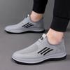 Men's Spring Autumn Casual Shoes Breathable Lightweight Sport Sneakers Easy Wear Middle Age and Elderly Walking Comfortable