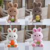Кролик Мягкая Очаровательная Животное Плюшевая Брелок Пушистый Зайчик Кукла Для Идей для Подарка