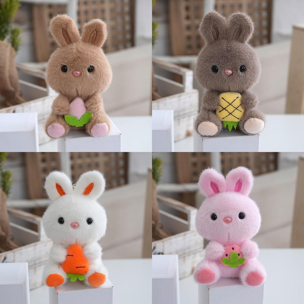 Кролик Мягкая Очаровательная Животное Плюшевая Брелок Пушистый Зайчик Кукла Для Идей для Подарка