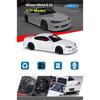 Welly 1/24 Nissan Silvia S15 Модель спортивного автомобиля из сплава Литой металл Модель гоночного автомобиля Высокая симуляция Коллекция Детская игрушка Подарок