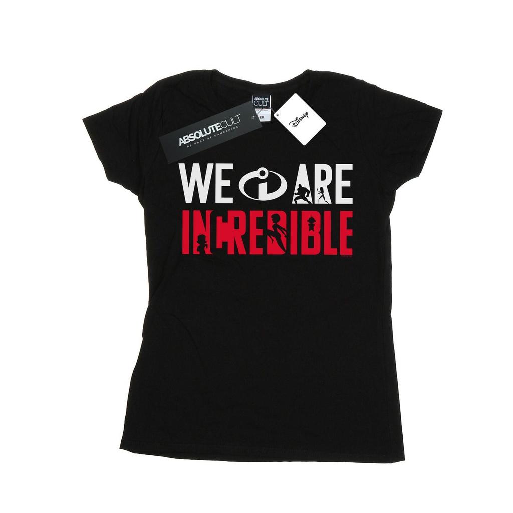 Disney Womens/Ladies Incredibles 2 We Are Incredible Cotton T-Shirt