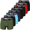 Boxer Shorts For Men, Cotton, Multicolor, Bm402, 8 Pieces