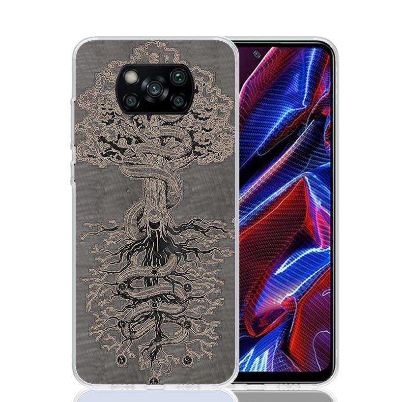 Tree of Life Space Phone Case For Xiaomi Poco F7 Ultra X7 X6 Pro X5 Redmi 15 15C 13 13C 12 12C 10 10A 10C 9 9A 9C 9T Shell Poco