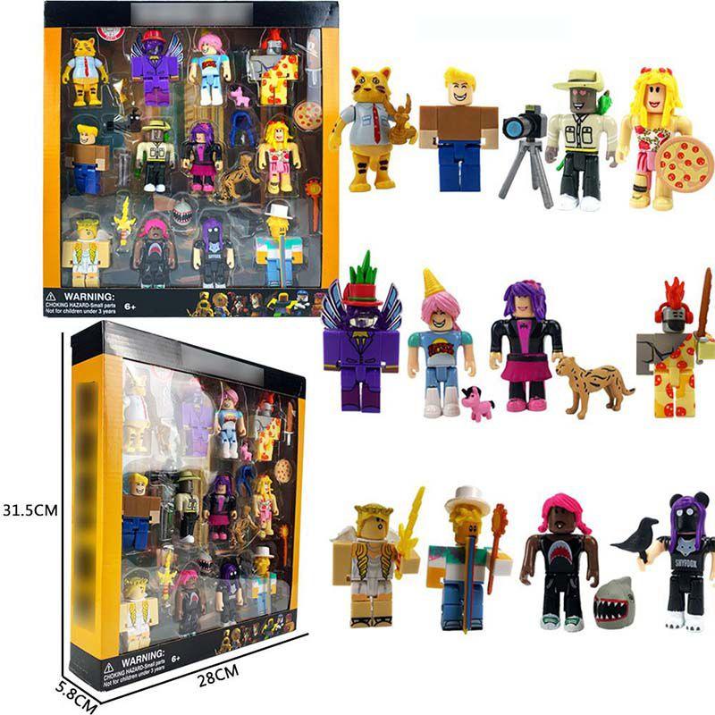 Наборы фигурок Робот Мальчики Девочки Подарок Игрушка Топпер для торта Коллекция Мерч