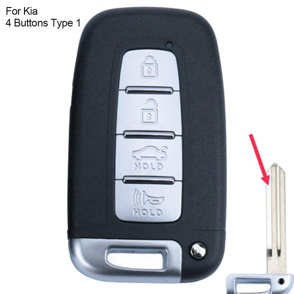 Корпус ключа-брелока ABS Бесключевой доступ Корпус ключа автомобиля для Hyundai IX35 для Kia K2 K5 Sportage Forte Автомобиль