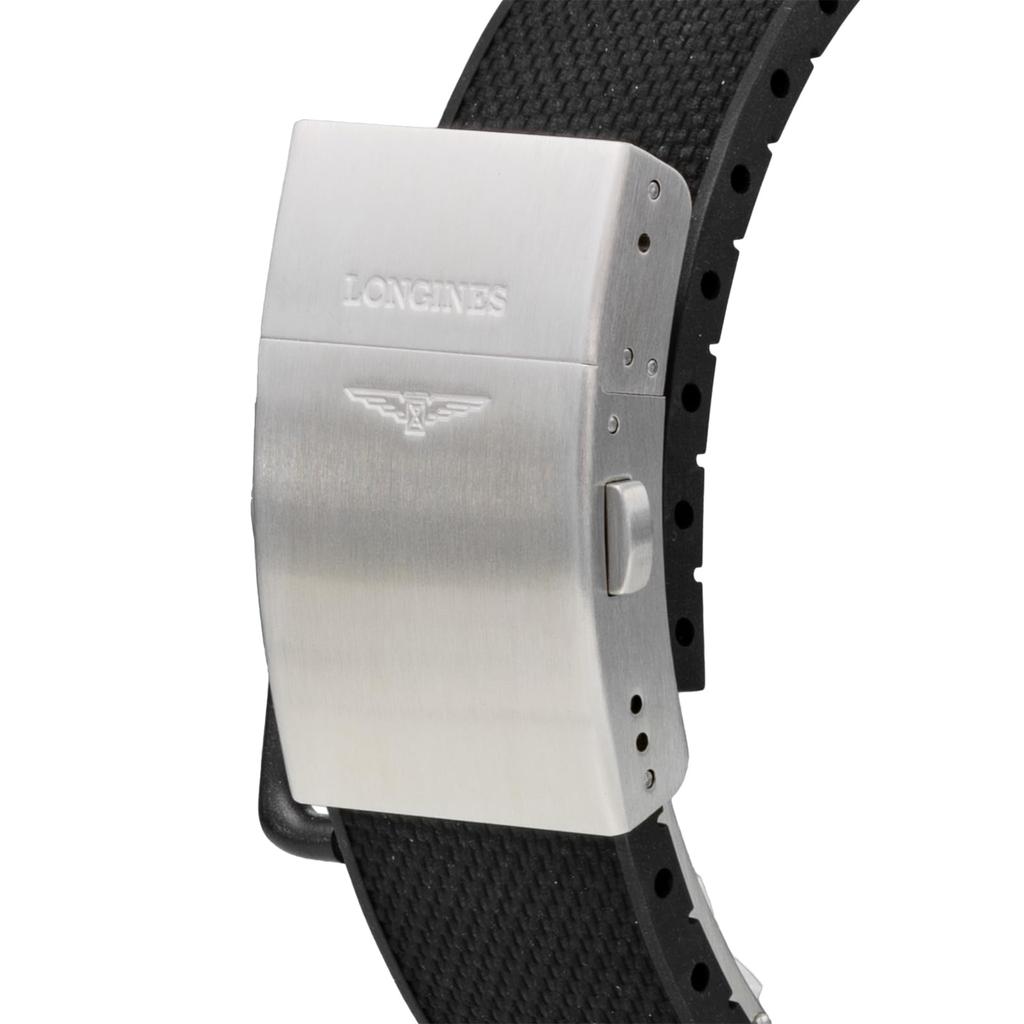 Часы Longines CONQUEST Кварцевые Водонепроницаемые для Повседневного Использования Сапфировое Стекло Черный Циферблат Нержавеющая Сталь [LONGINES] Мужские V.H.P L3.728.4.56.9