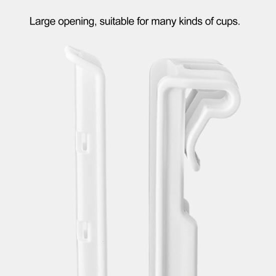 6Pcs Cup Drying Hooks Storage Racks Simple Installation Easy To Use Space Saving Glass Bottle Drying Rack Hooks