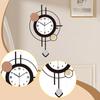 Акриловые настенные часы Домашнее украшение Модные декоративные Современные Качающиеся Художественный декор для
