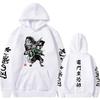 Demon Slayer Anime Hooded Hashibira Inosuke Printed Men Women Hoodies Comfortable Oversized Sweatshirt Harajuku