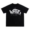 Plus Size Summer Pure Cotton T-Shirt High Quality Men T Shirt White Black Print Men's Clothes Womens Fashion Streetwear Tees