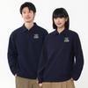 Fengxun Half-Zip Polo Collar Sweatshirt