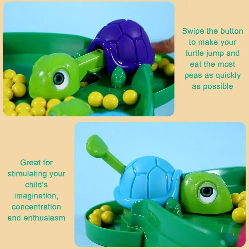 Tabletop Game Turtles Eat Beans Board Game Learning Puzzle Game Interactive Toys Kids Boys Girls