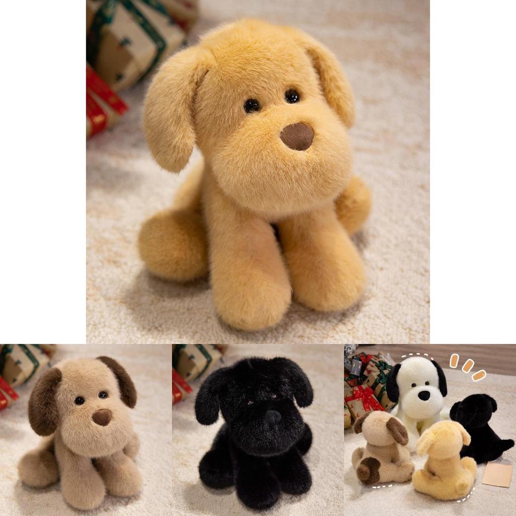 Adorable Golden Retriever Plush Toy With Short Hair For Sleep Pillow And Playtime