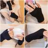 Protable Fingerless Winter Autumn Warm Wrist Gloves Knitted Wool Glove Half Mitten Exposed Finger