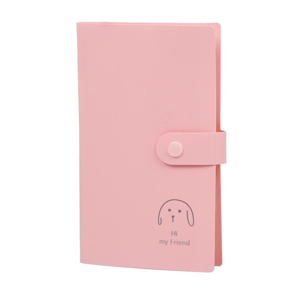 PP Business Card & Photo Album: Star-Themed Loose-Leaf Holder for Students - Essential for Collectors