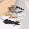 6Pcs Guitar Strings Nail Metal Acoustic Guitar Bridge Pins Brass Fixed Cone Pins String Nut Nails For Guitar Parts Replacement