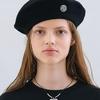 Шерстяной берет с логотипом ASHLYNN GLORIA II (5 ЦВЕТОВ)
