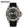 SANDA New Calendar Electronic Quartz Watch Fashion Sports, Waterproof Leisure Creative Male and Female Student Watches