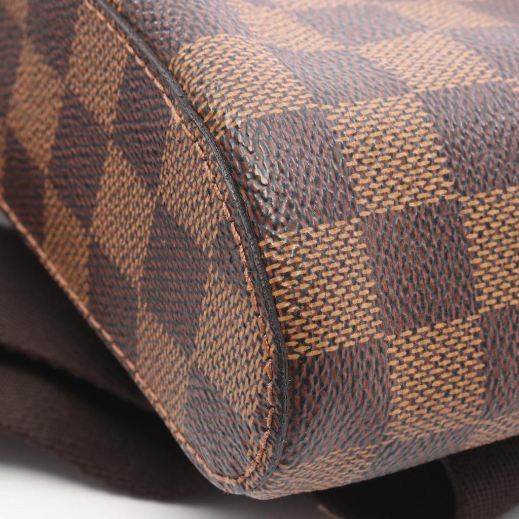 Used LOUIS VUITTON geronimos Waist bag Body bag N51994 Damier PVC coated canvas Brown Ebene Used unisex