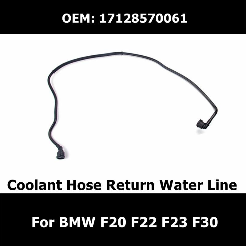 17128570061 Car Accessories Coolant Hose Return Line For BMW M2 435i F20 F22 F23 F30, 3.0L 2979CC L6 Auxiliary Kettle Pipe