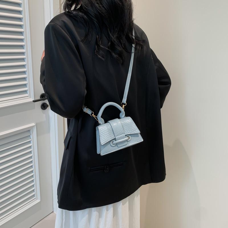 Casual Small Fresh and Fashionable Mini Bag for Women In Spring New Fashionable and Fashionable Texture One-shoulder Crossbody Small Square Bag