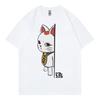Japan Anime Dandadan Turbo Granny Cat Graphic T Shirt Fashion Cartoon T-shirt Women Vintage Casual T-shirts