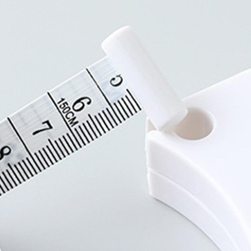 Лента для измерения жира в организме, высокоточная двойная шкала, измерительная лента для тела, автоматическая телескопическая лента