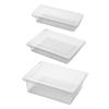 Meat Fridge Seal Pack Freezing Food Drainage Container Drain Storage Box Refrigerator Organizer
