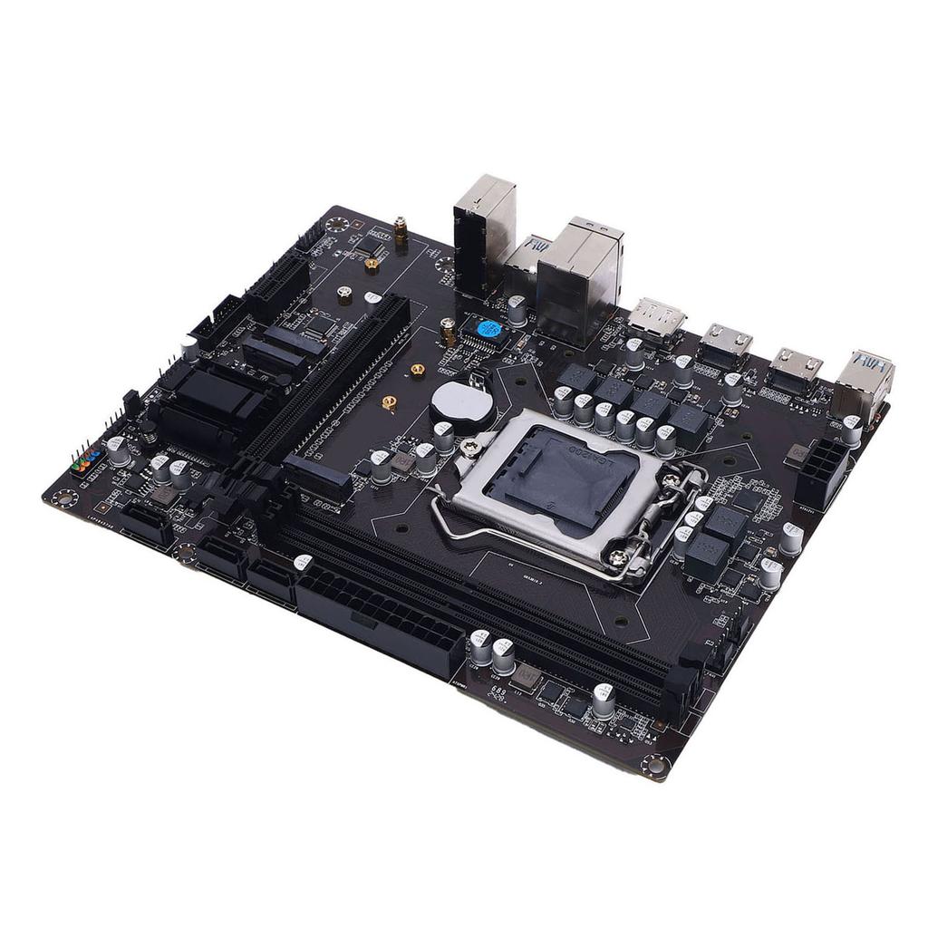 Игровая материнская плата H511 LGA 1200 DDR4 M.2 Serial ATA3.0x3 PCIe 4 WiFi LAN ATX Компьютерная материнская плата Поддержка 10-го 11-го