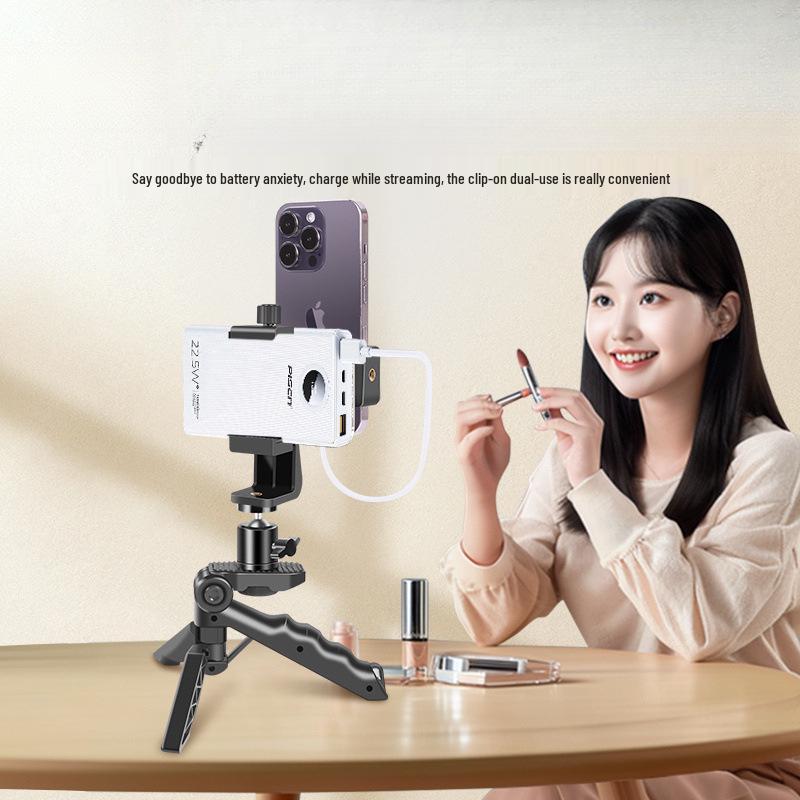 Двусторонний ручной и настольный телесуфлер для телефонов - Многофункциональный с поддержкой двух камер и отображением субтитров