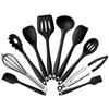 All-in-One Silicone Kitchenware Set: 10-Piece Non-Stick Cooking Tools