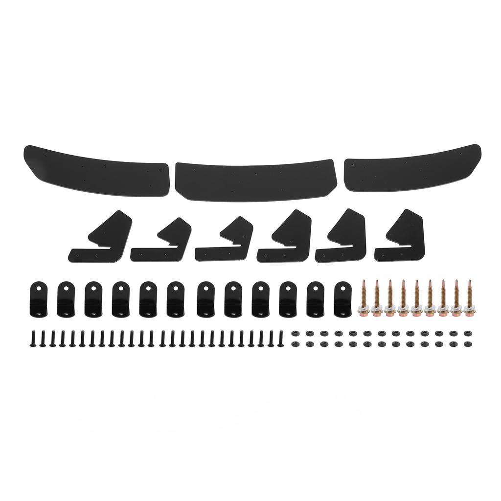 Rear Bumper Lip Diffuser Spoiler Glossy Black Sporty Look Lip Splitter Protector Replacement for Tesla Model 3 2023 and