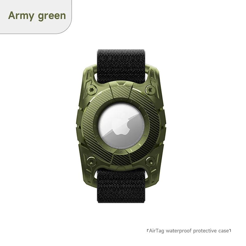 Для отслеживания Airtag часы с защитой от потери с тремя водонепроницаемыми рукавами, водонепроницаемый защитный чехол с ремешком из ТПУ