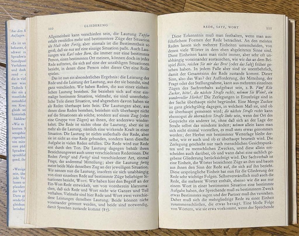 [USED] German PORZIG 1967 DAS WUNDER DER SPRACHE